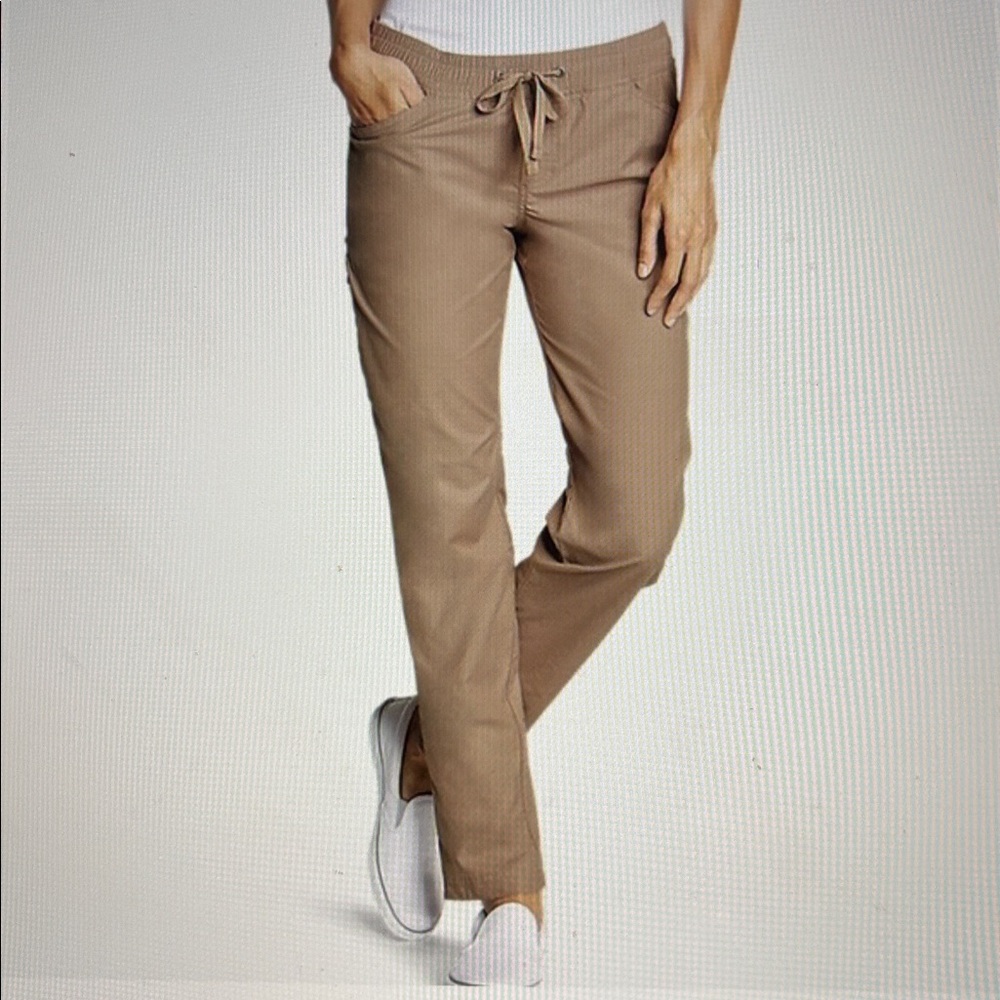 Eddie Bauer Women’s Tan Pull On Exploration Hiking Pant Sz. 8